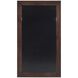 Wrinkle 69.63 X 39.63 inch Dark Walnut Mirror