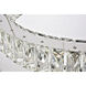 Monroe LED 23.6 inch Chrome Chandelier Ceiling Light