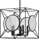 Cumberland 5 Light 16.13 inch Matte Black Pendant Ceiling Light, Design Series