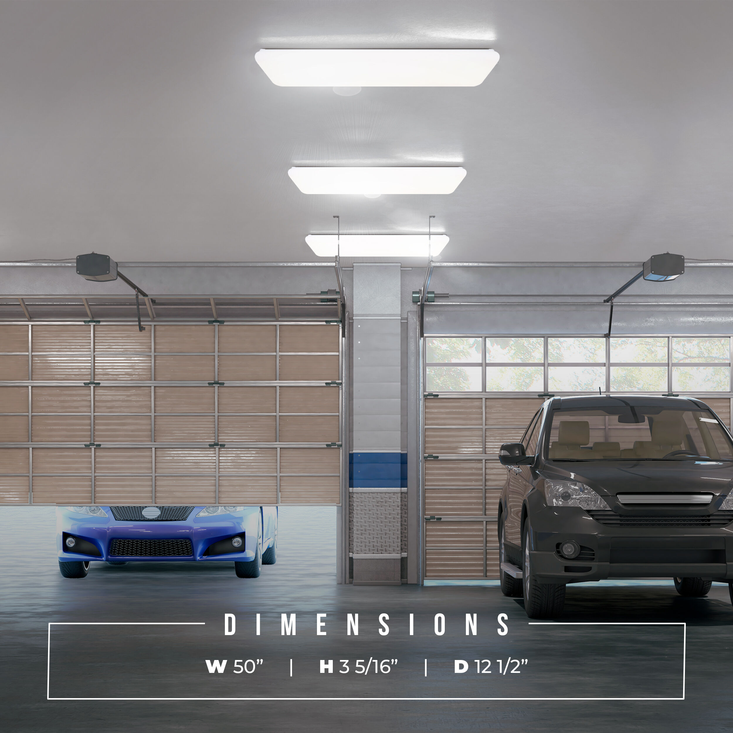 Madison LED 3 inch White Utility Light