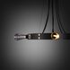 Hero LED 31.5 inch Graphite / Steel Chandelier Ceiling Light