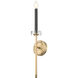 Gaultier Wall Sconce Wall Light in Modern Gold