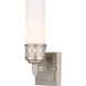 Westfield 1 Light 5 inch Brushed Nickel Bath Vanity Wall Light
