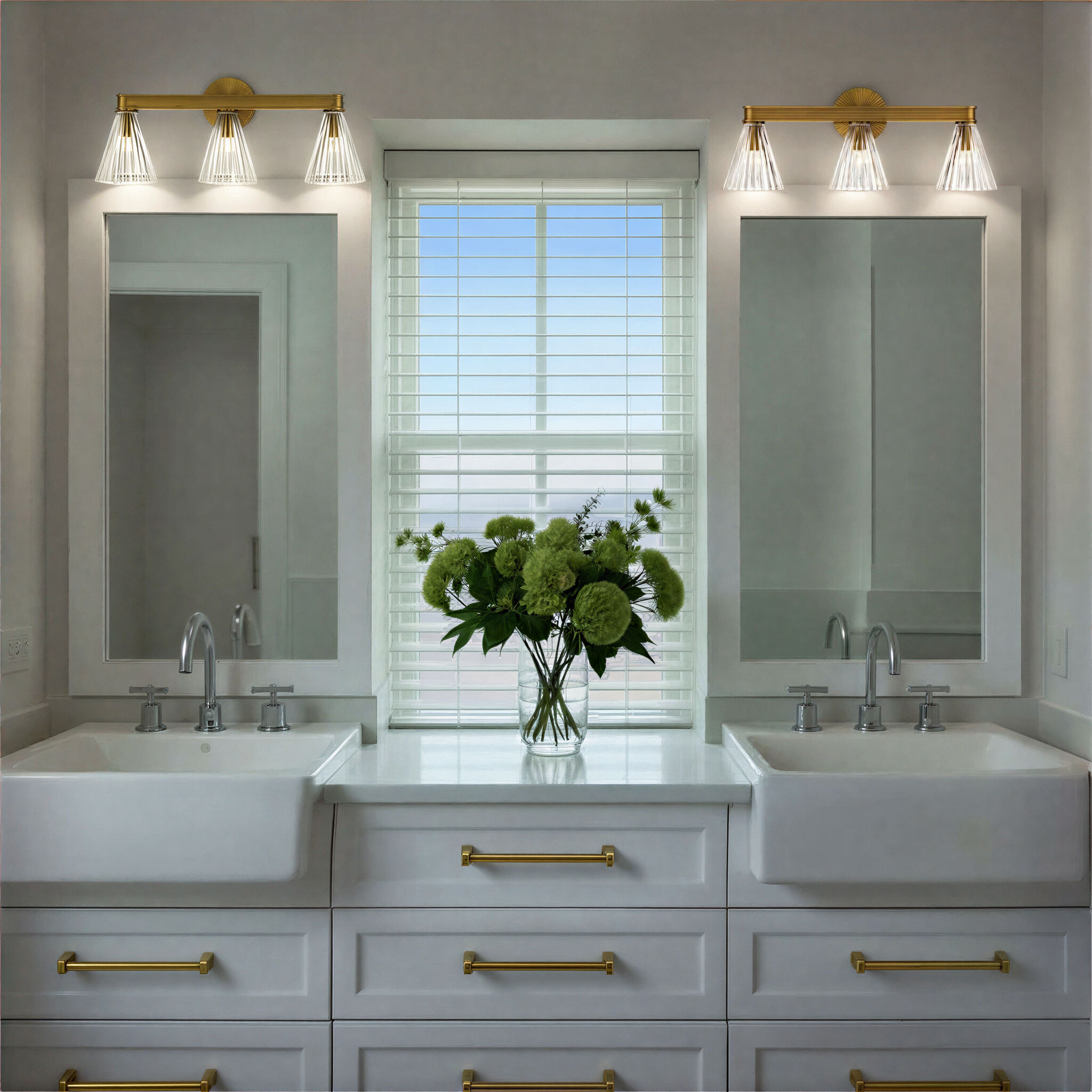 Lotus Bath Vanity Light Wall Light