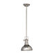 Hatteras Bay 1 Light 8 inch Polished Nickel Mini Pendant Ceiling Light