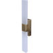 Farrow LED 4.75 inch Gold Vanity Light Wall Light