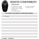 Atlas Donaire Black Hand Held Remote
