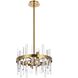 Serena 8 Light 16 inch Satin Gold Pendant Ceiling Light