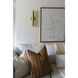 Taylor 2 Light Aged Brass Wall Sconce Wall Light 