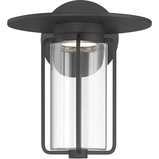 Florin LED 10 inch Sand Black Outdoor Wall Sconce