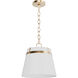 Ada Lee 1 Light 10 inch Alturas Gold Pendant Ceiling Light, Small
