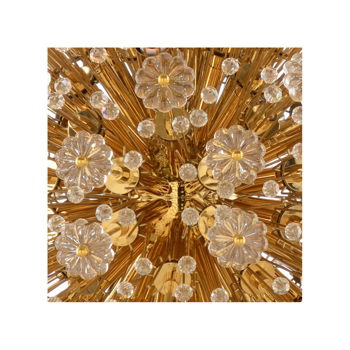 Wildwood 10 Light 20 inch Brass Plated/Clear Chandelier Ceiling Light, Small