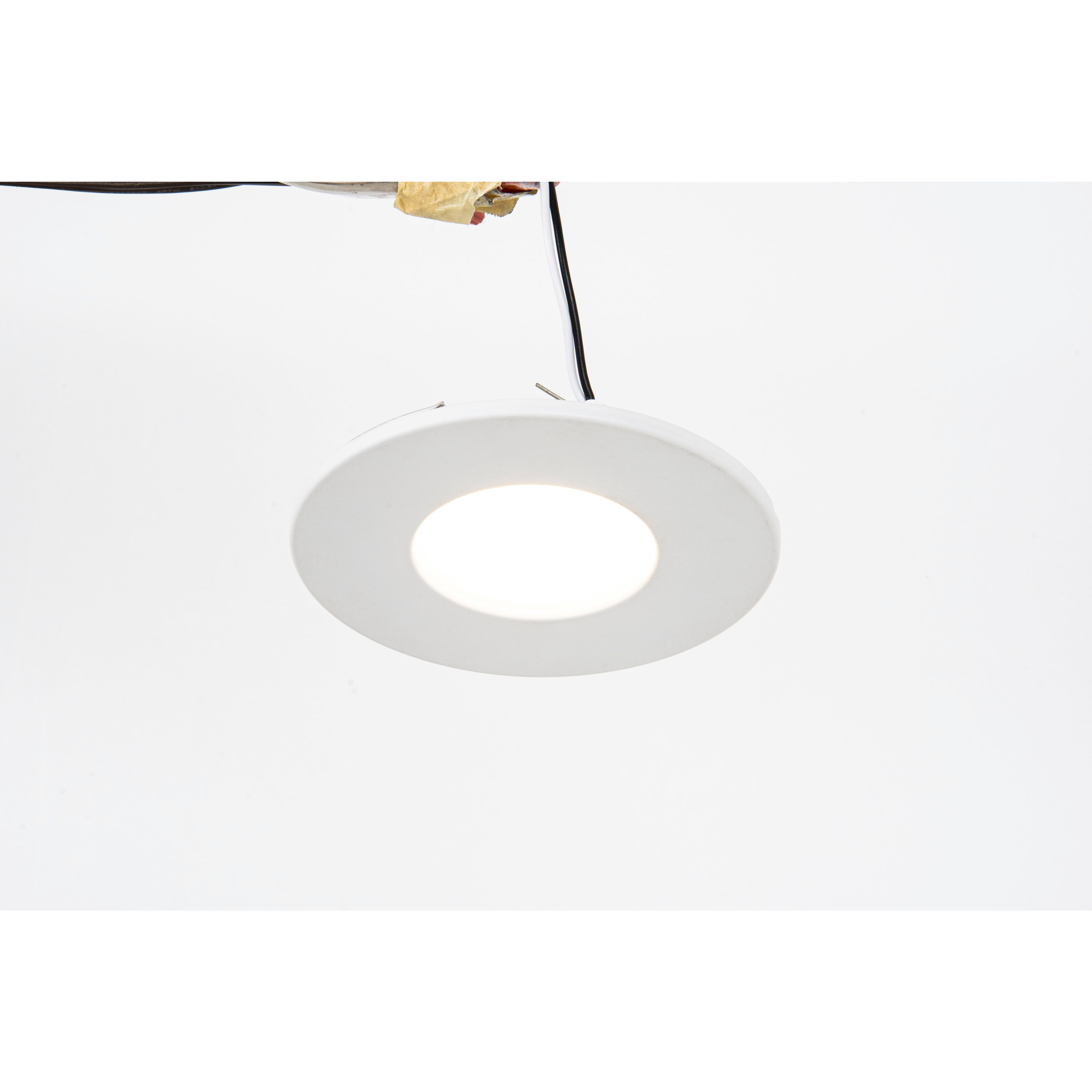 Low Profile LED 4.63 inch White Flushmount Ceiling Light