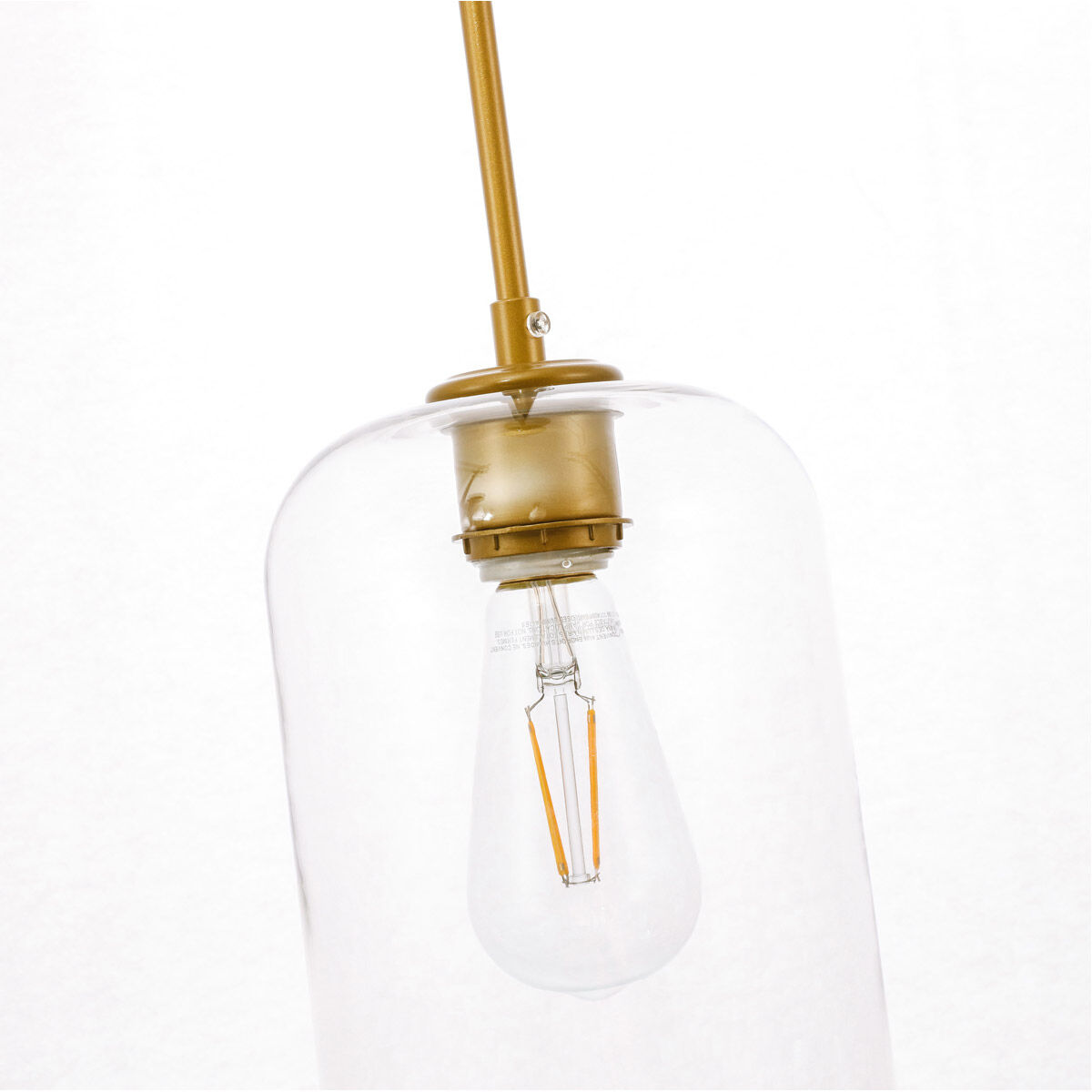Collier 1 Light 6.1 inch Brass Pendant Ceiling Light