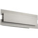 Varick 3 Light 8 inch Brushed Nickel Bath Vanity Wall Light
