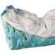 Reclining Nude Blue and Off-White Object