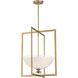 Elowen 3 Light 18 inch Legacy Brass Pendant Ceiling Light