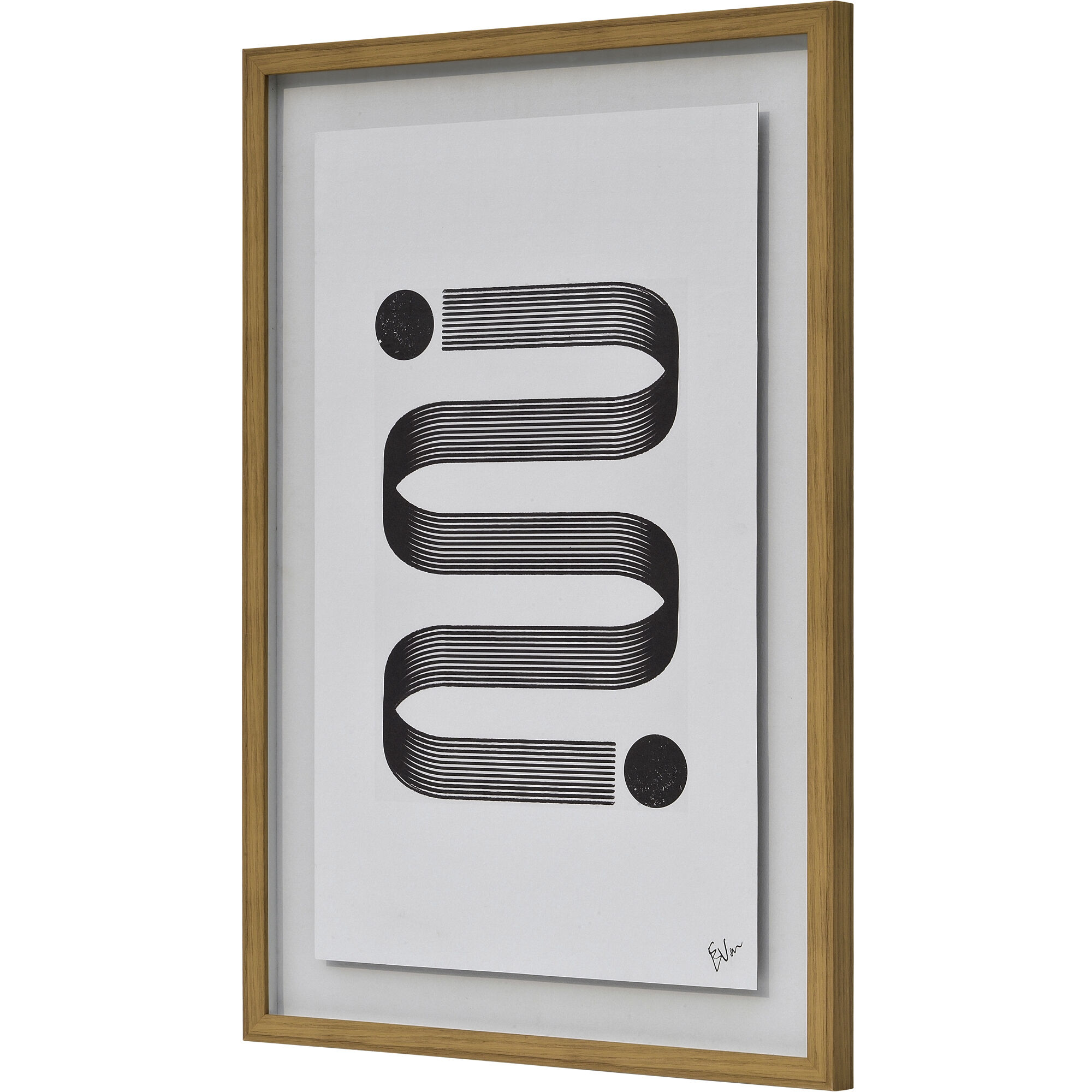 Elsie Black/White Wall Art