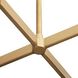 Bennet 1 Light 52 inch Antique Brass Chandelier Ceiling Light, Large