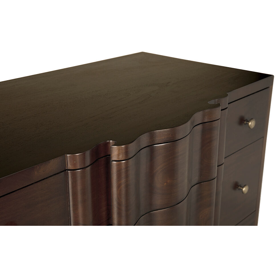 Kiss Hand Rubbed Brown Dresser