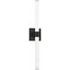 Rona LED 4.5 inch Black Vanity Light Wall Light