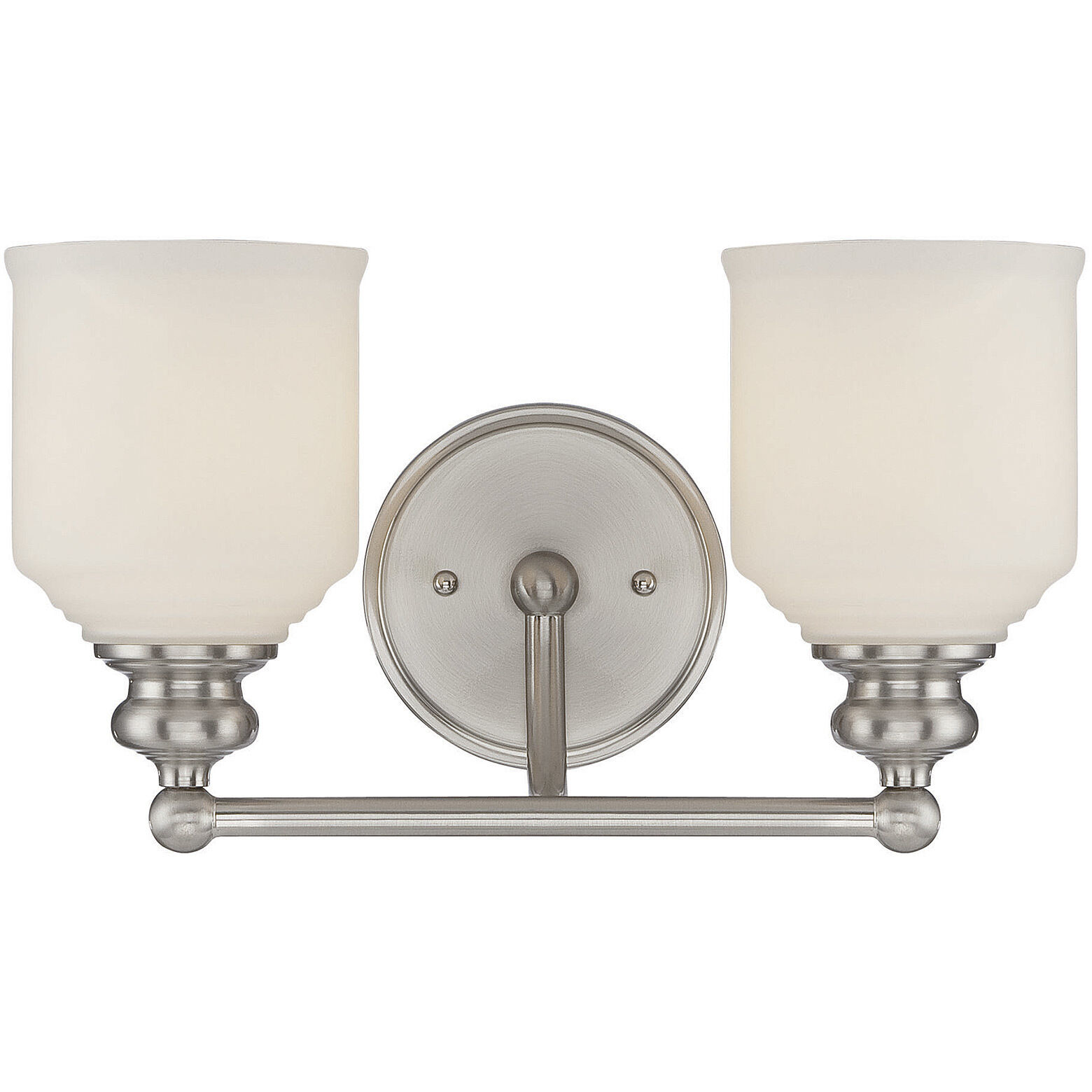 Melrose 2 Light 14.00 inch Bathroom Vanity Light