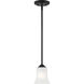 Bronson 1 Light 5 inch Matte Black Pendant Ceiling Light