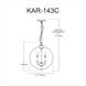 Karland LED 14 inch Polished Chrome Chandelier Ceiling Light