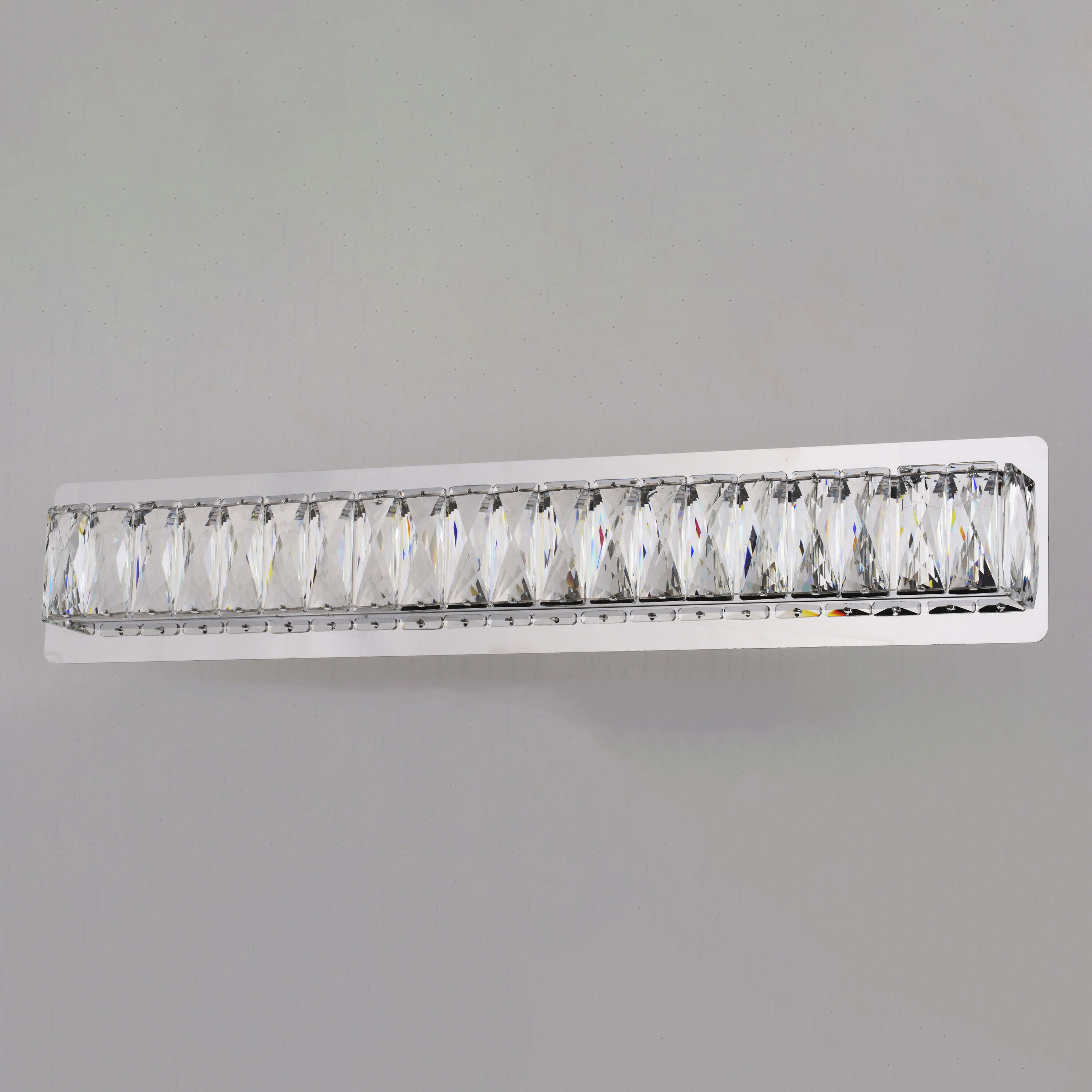 Melrose LED 26 inch Chrome Bathroom Light Wall Light