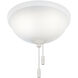 Samantha LED White Fan Light Kit