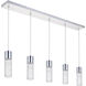 Constellation LED 42 inch Chrome Pendant Ceiling Light