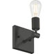 Virgin 1 Light 4.75 inch Matte Black Wall Sconce Wall Light