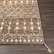 Birch 144 X 106 inch Brown Rug in 9 X 12, Rectangle