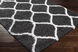 Urban Shag 87 X 63 inch Black Rug, Rectangle