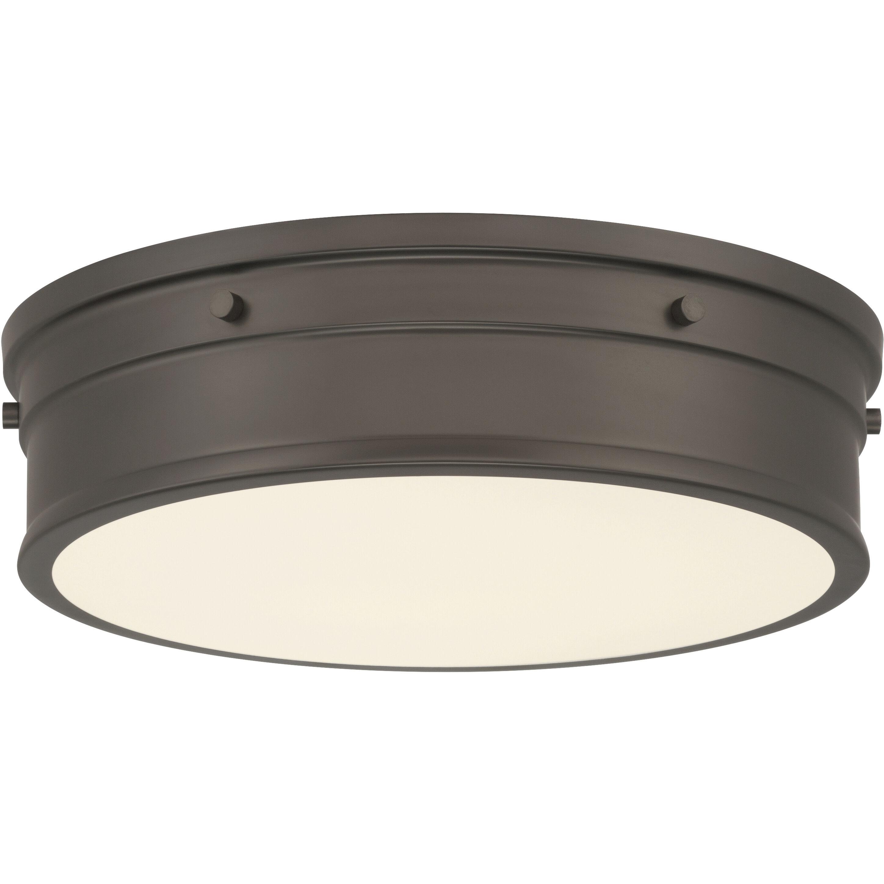 Marnex LED 13 inch Plated Dark Bronze Flush Mount Ceiling Light