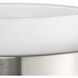 Silva 3 Light 16 inch Brushed Nickel Pendant Ceiling Light, Design Series