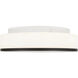 Aero LED 12.5 inch Chrome Flush Mount Ceiling Light