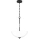 Conrad 3 Light 16 inch Brushed Nickel Pendant Ceiling Light