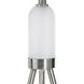 Orion 63.25 inch 100 watt Brushed Nickel and White Floor Lamp Portable Light