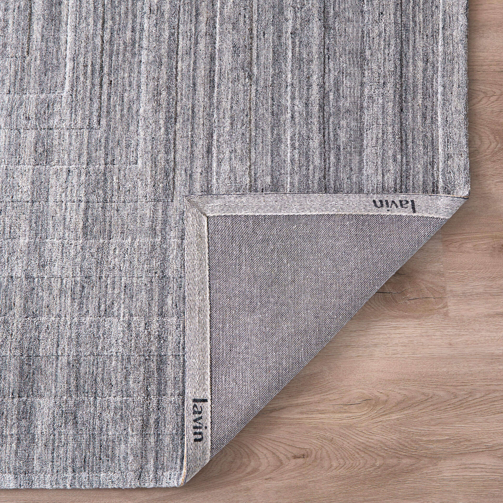 Kirti 130 X 94 inch Light Grey Rug in 8 x 11