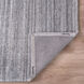 Kirti 130 X 94 inch Light Grey Rug in 8 x 11