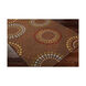Forum 120 X 96 inch Brown and Red Area Rug, Wool