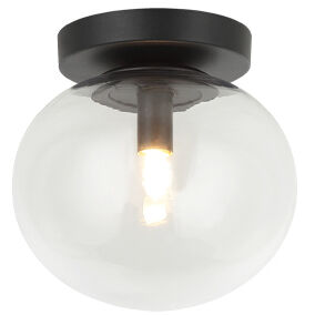 Bulbus LED 6.88 inch Matte Black Flush Mount Ceiling Light