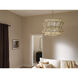Ophira 4 Light Champagne Bronze Pendant Ceiling Light