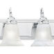 Homestead 5 Light 36 inch Chrome Vanity Light Wall Light