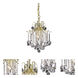 Amelia 3 Light 12 inch Gold Pendant Ceiling Light