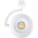 Orb 120 White LED Track Head - J-Type Ceiling Light