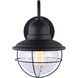 Madison 1 Light 13 inch Black Outdoor Downlight