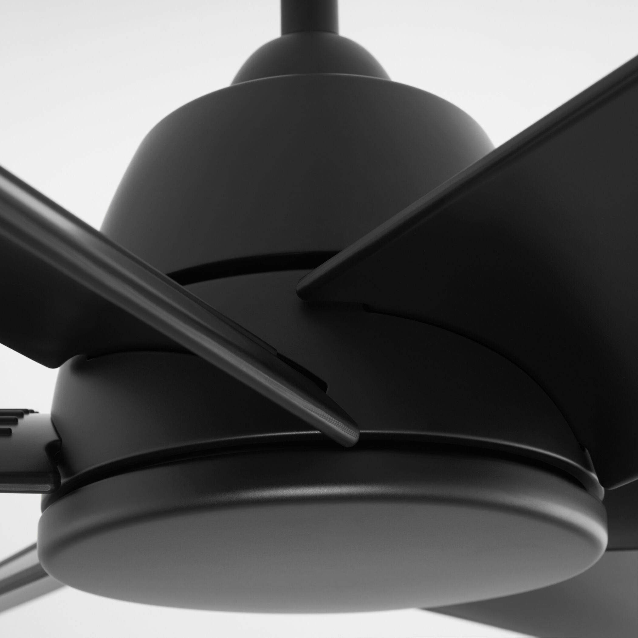 Spree 84 inch Matte Black Patio Fan