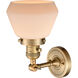 Franklin Restoration Fulton LED 7 inch Brushed Brass Sconce Wall Light, Franklin Restoration